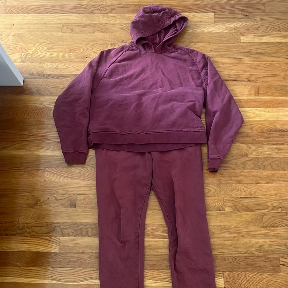 Outdoor voices Maroon Set